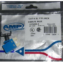 Ftp shield 8P8C 3m Keystone Jack cat5e rj45 jack, keystone jack cat.6a Модульный с пылезащитным шторкой